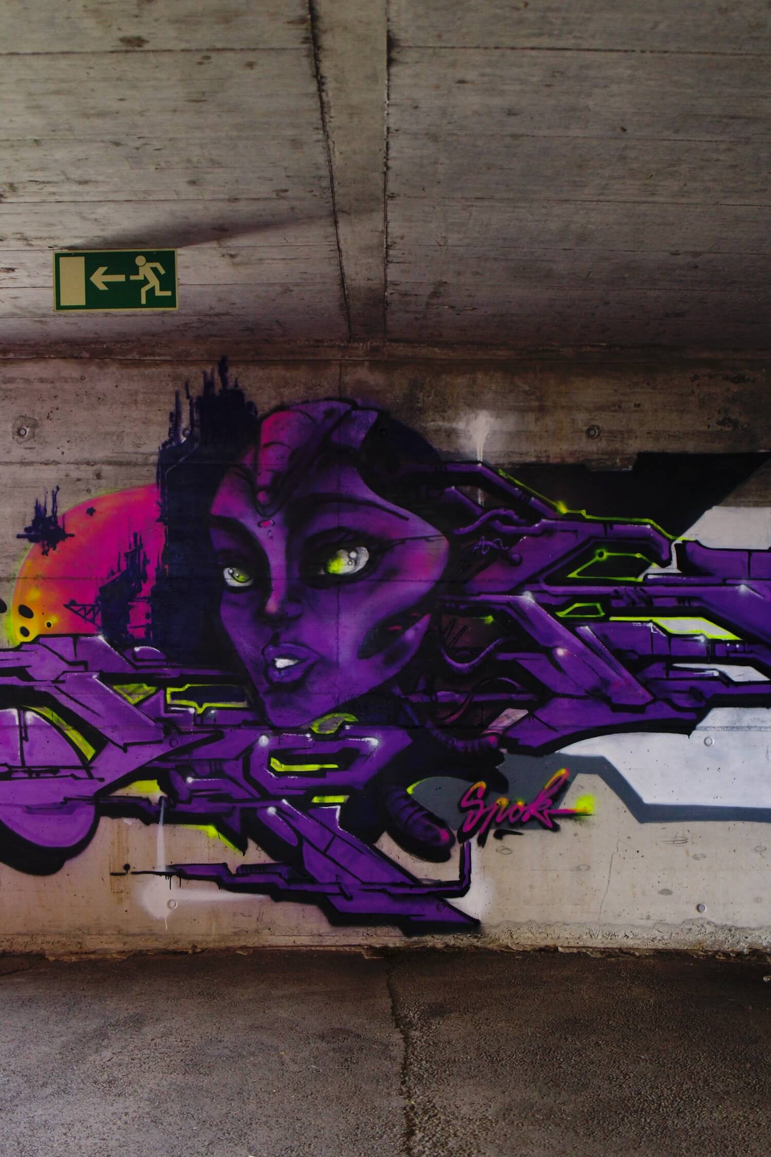 Art in the Parking, Cran Montana