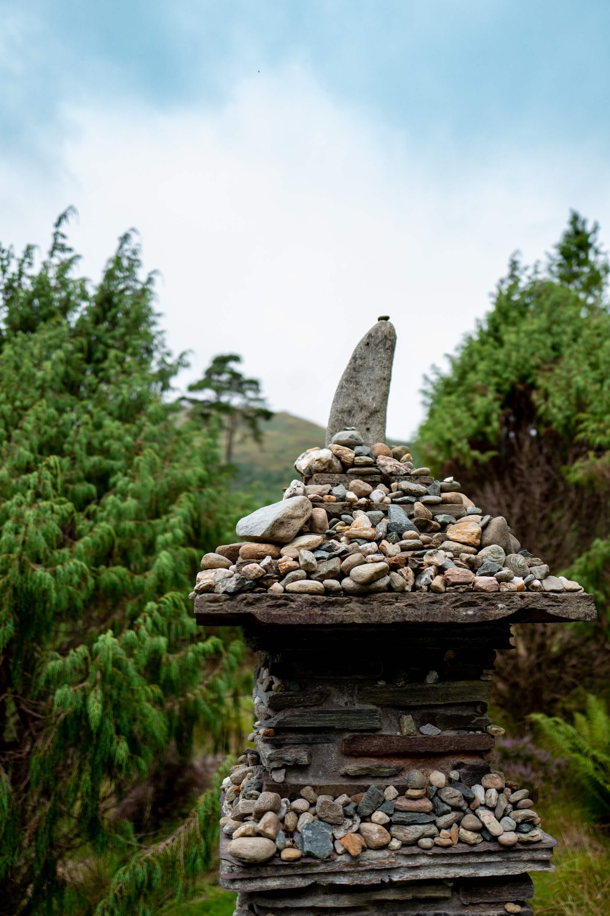Bhutanese Chorten (Buddhist Shrine)