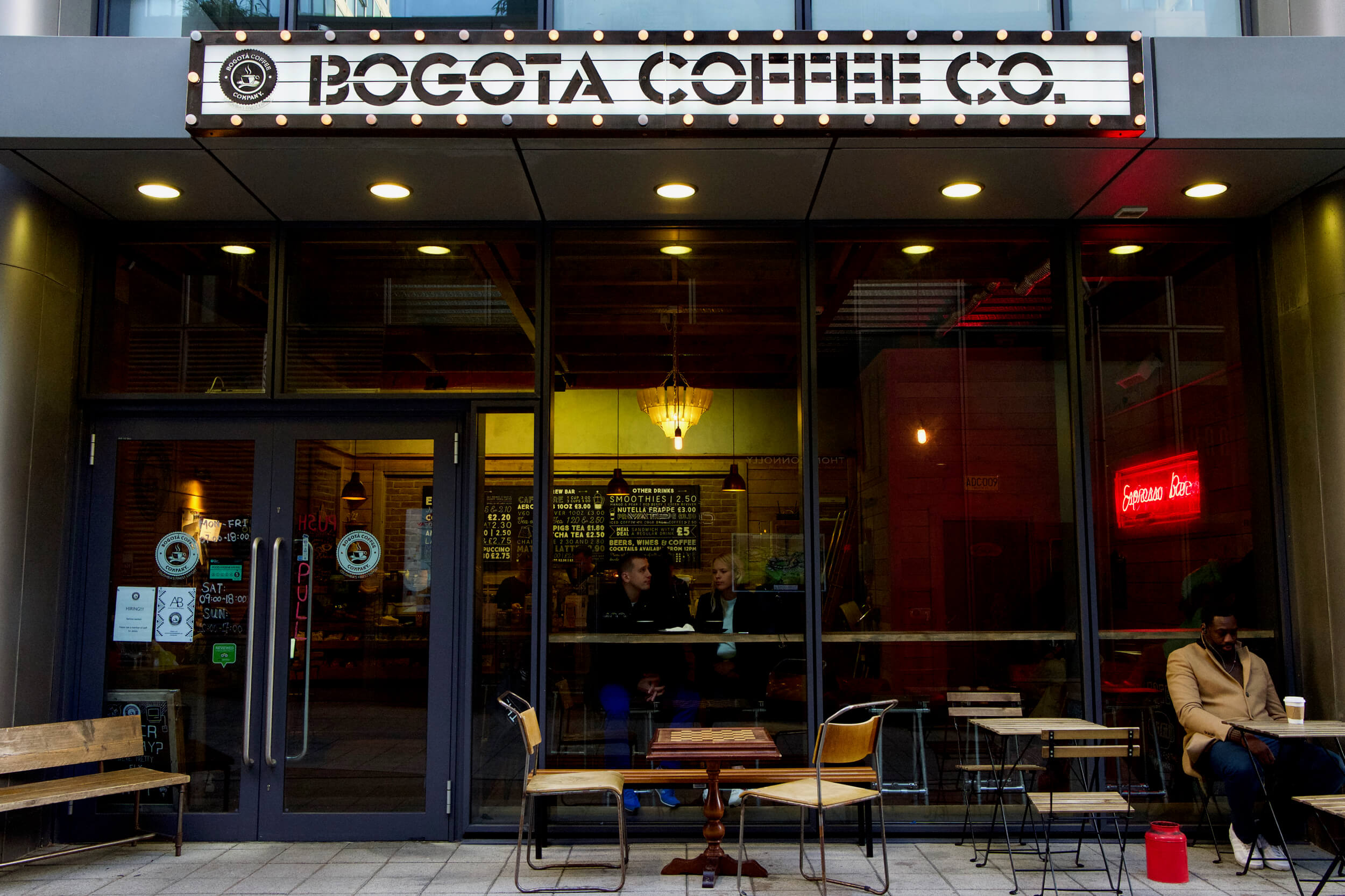 Bogota Coffee, Milton Keynes