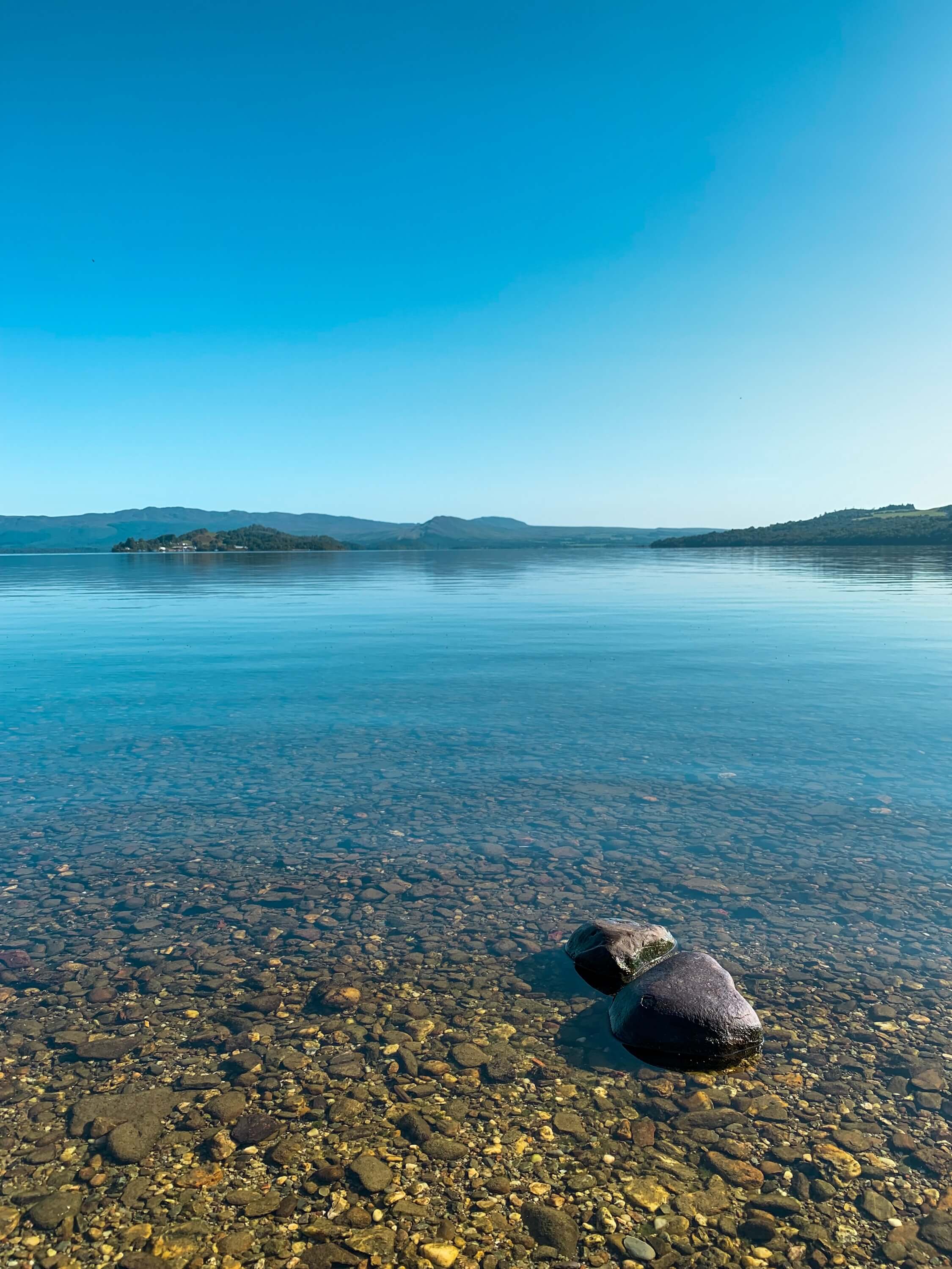 Still waters of the loch