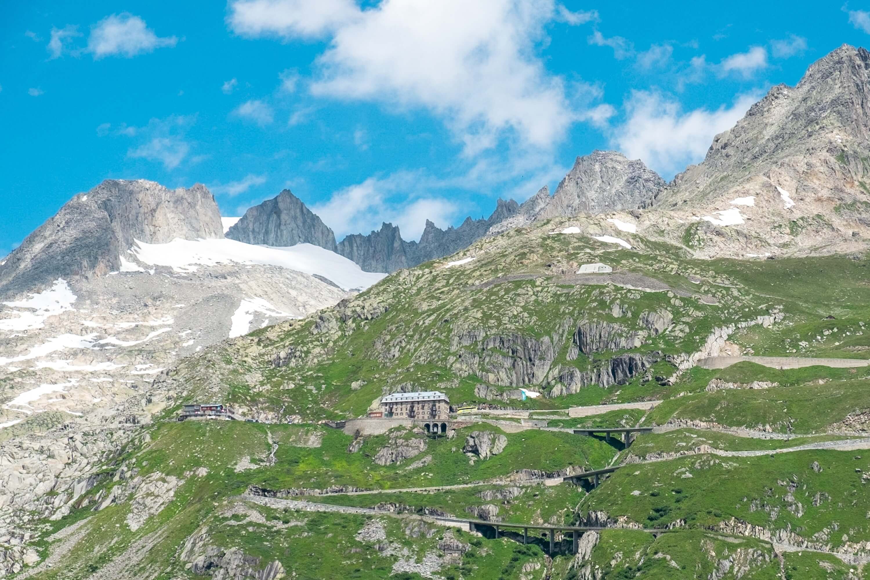 Hotel Belvédère on the Furka Pass