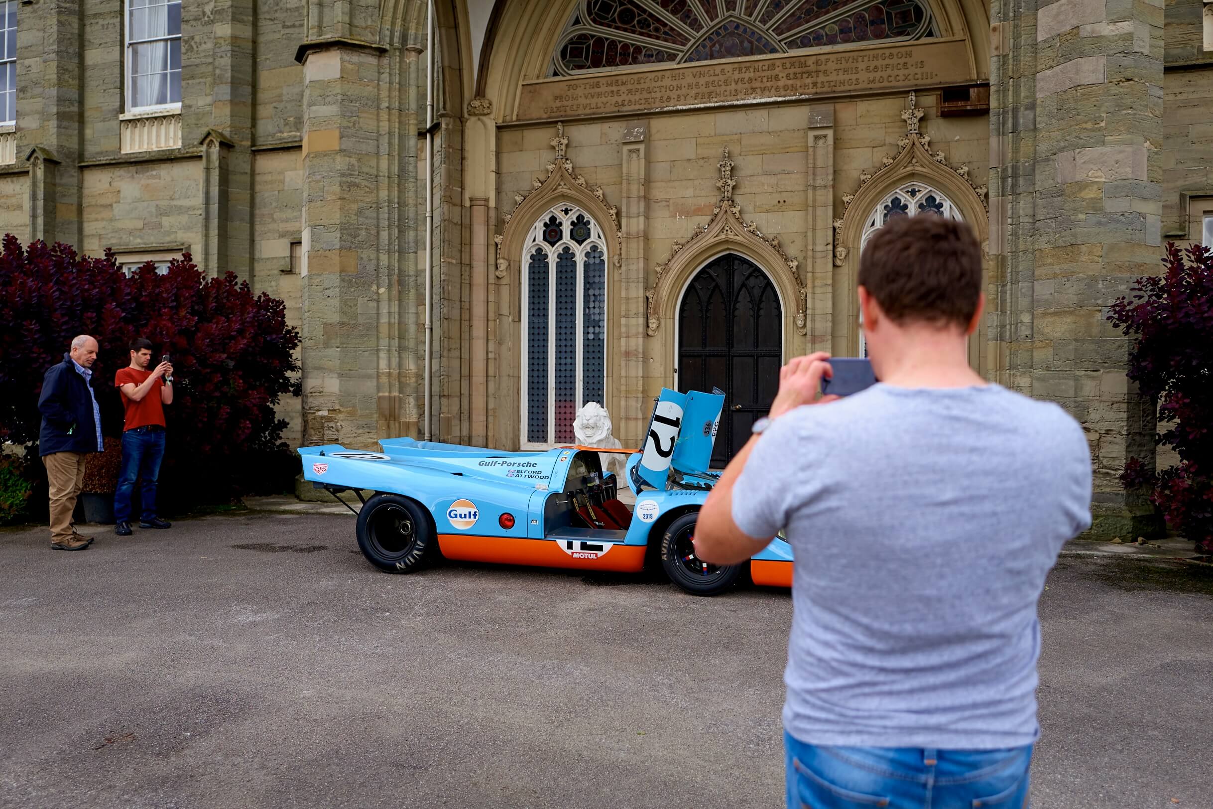 This 1969 Le Mans classic was drawing the attention of the crowd
