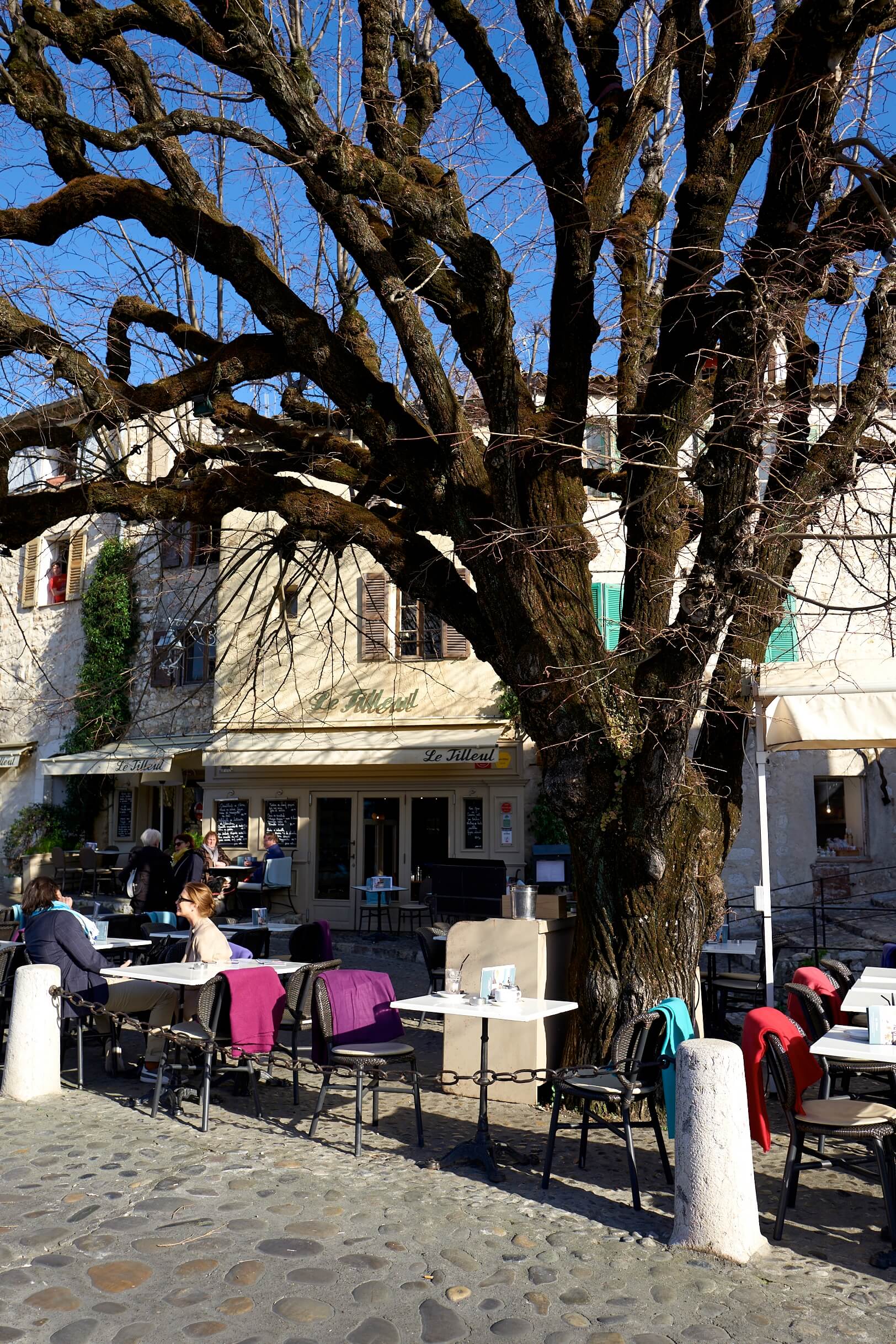 Le Tilleul has the most delicious home made desserts and friendly staff