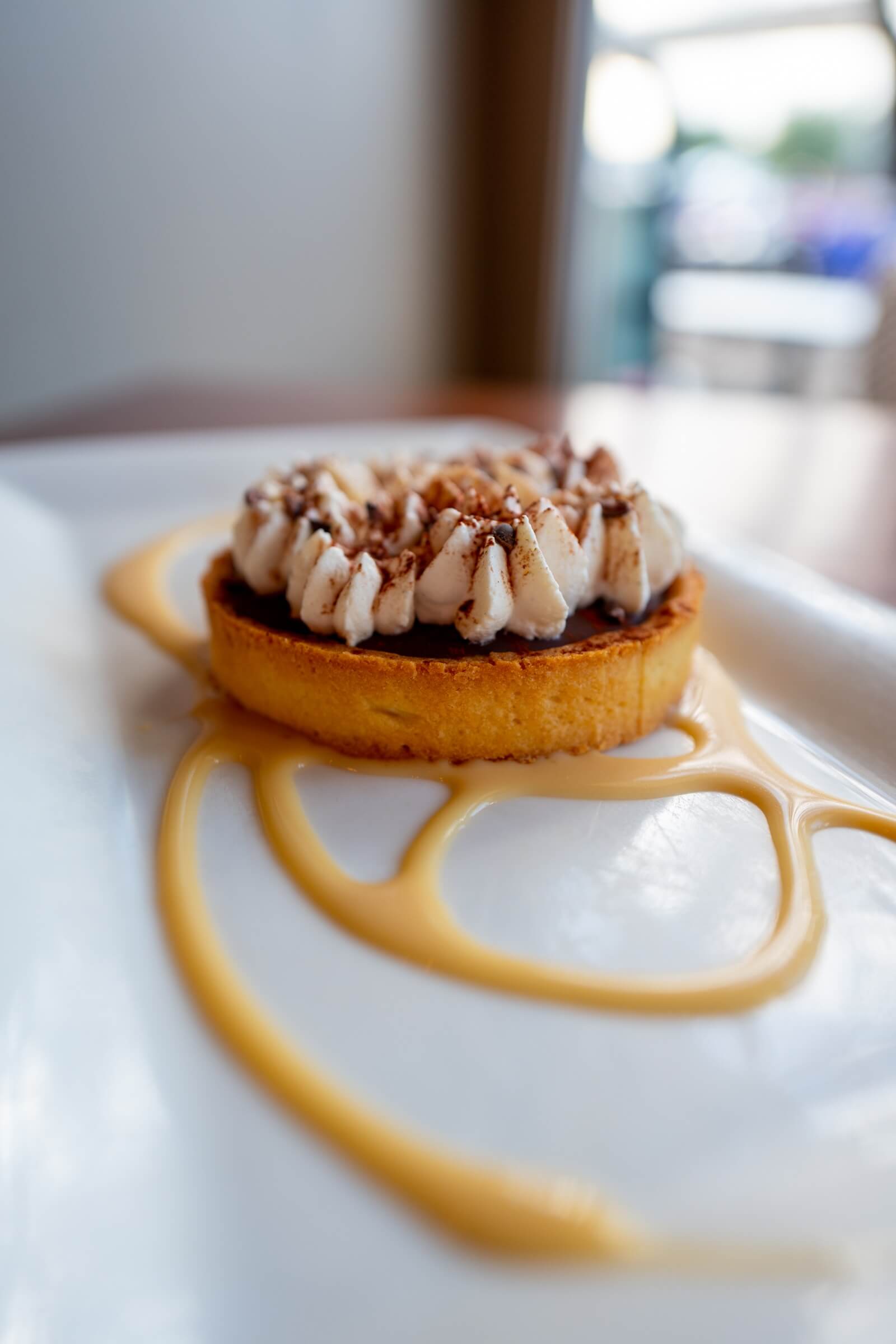 Le Tilleul has the most delicious home made desserts and friendly staff