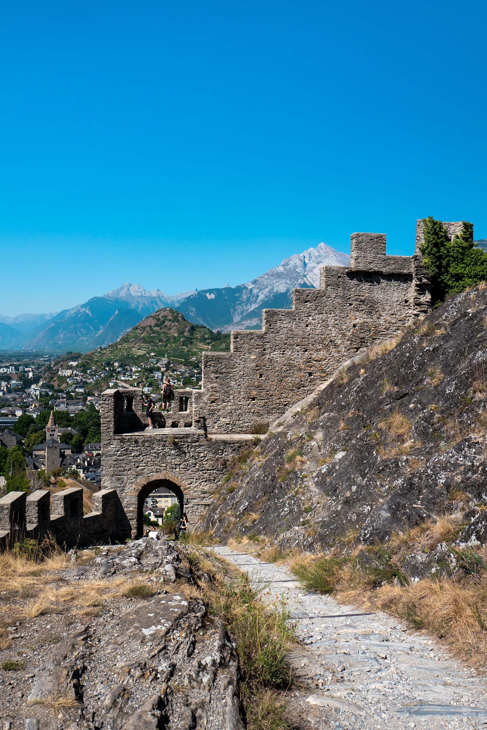 Chateau de Tourbillon, Sion, Switzerland