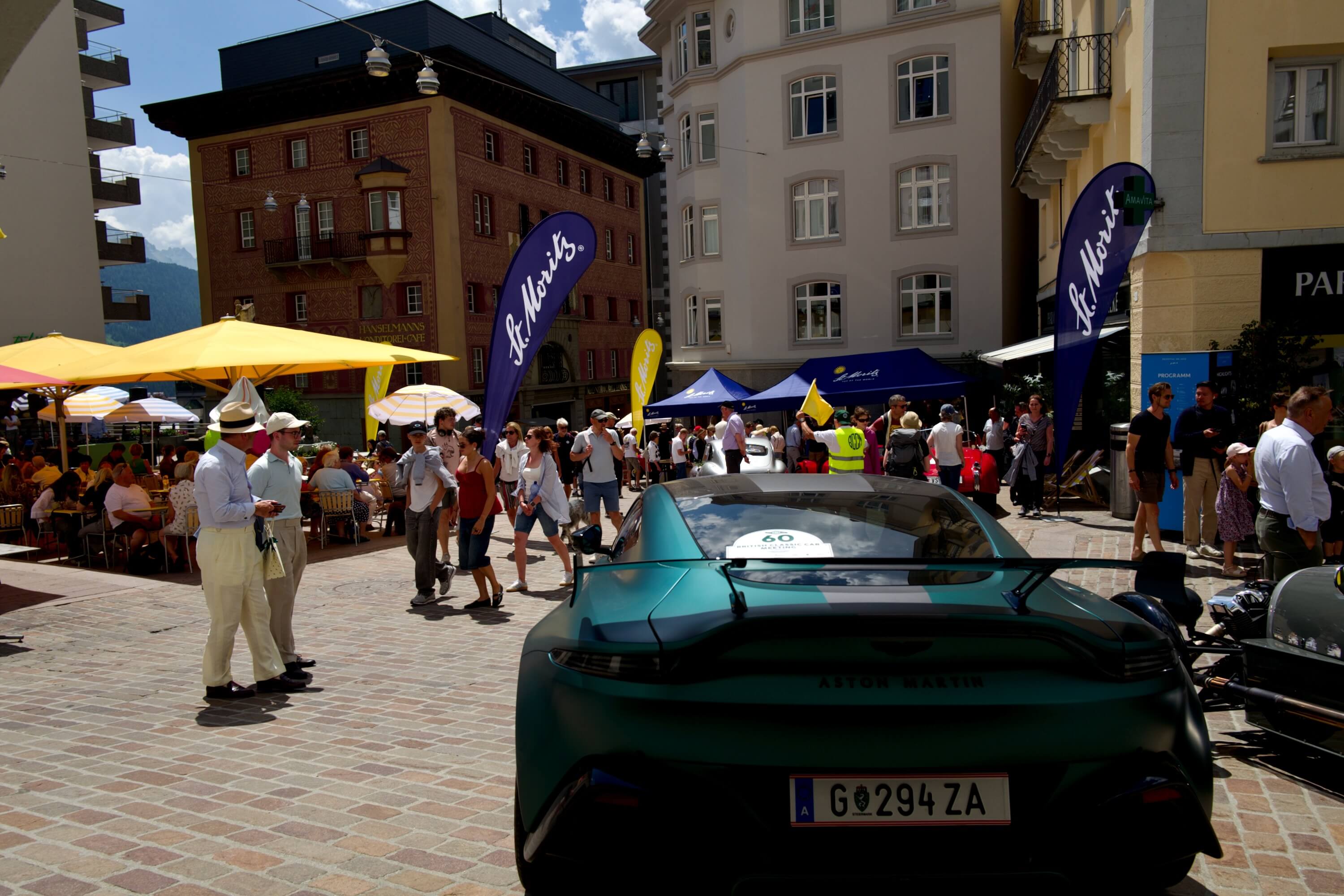 British Classic Car St Moritz