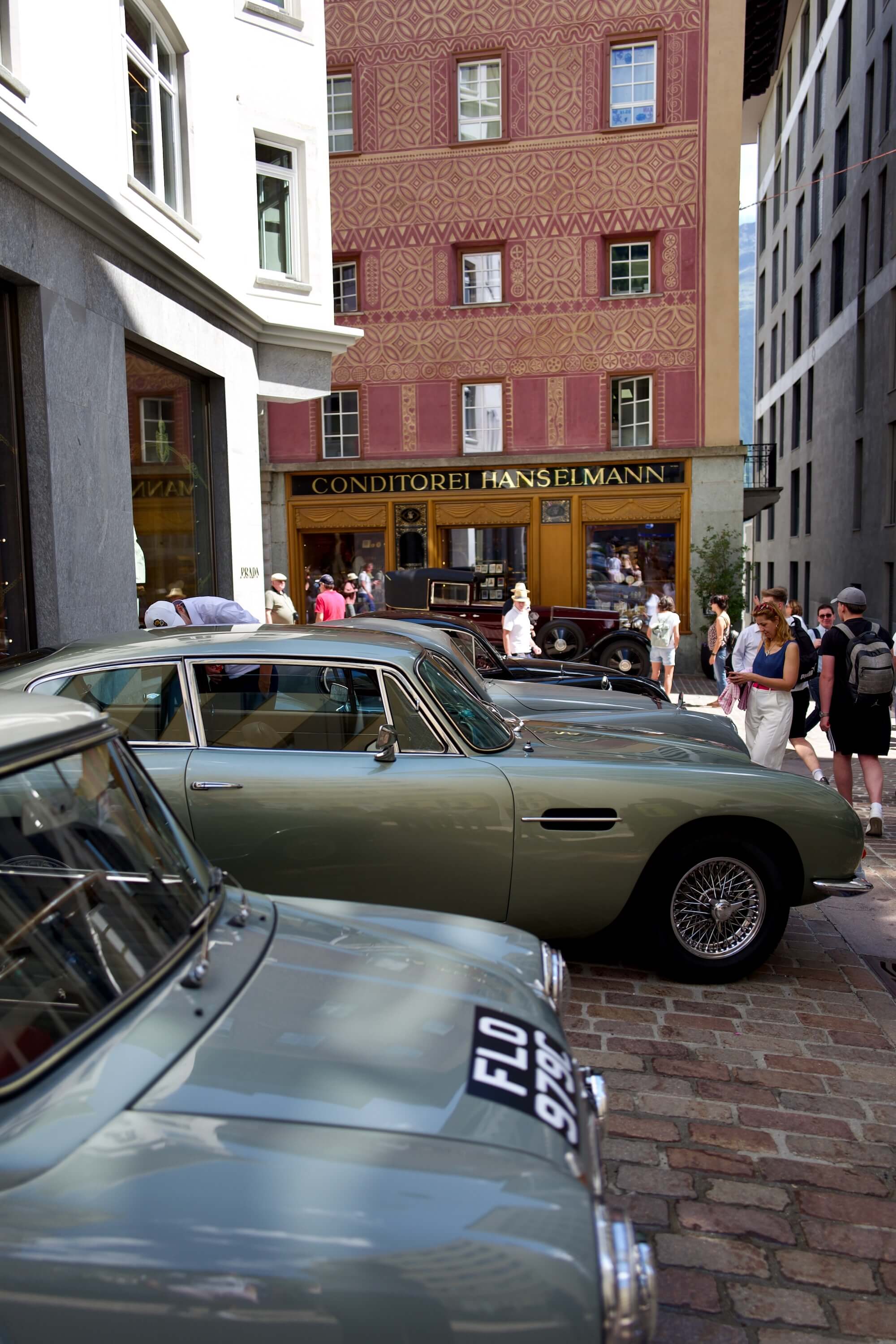 British Classic Car St Moritz