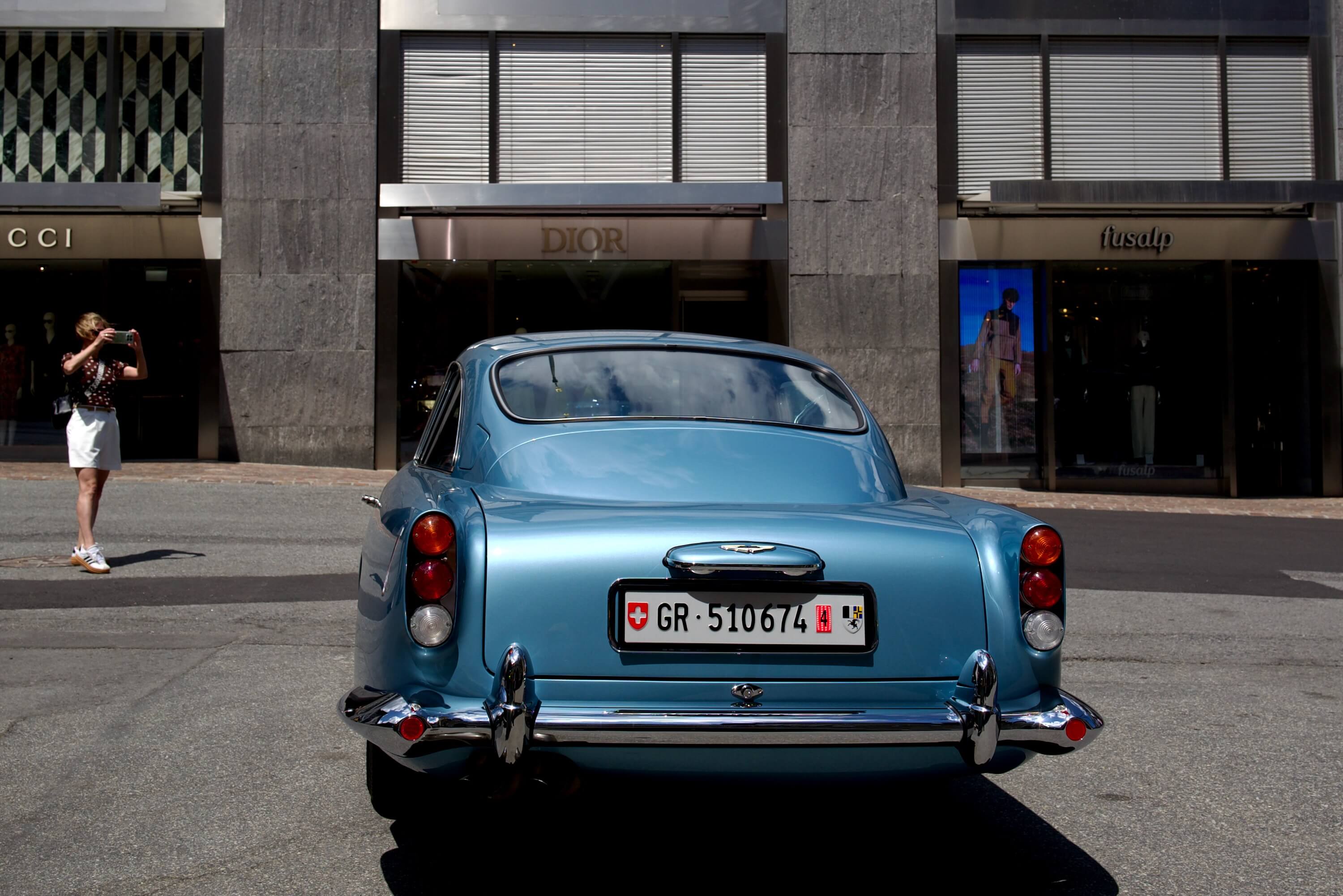 British Classic Car St Moritz