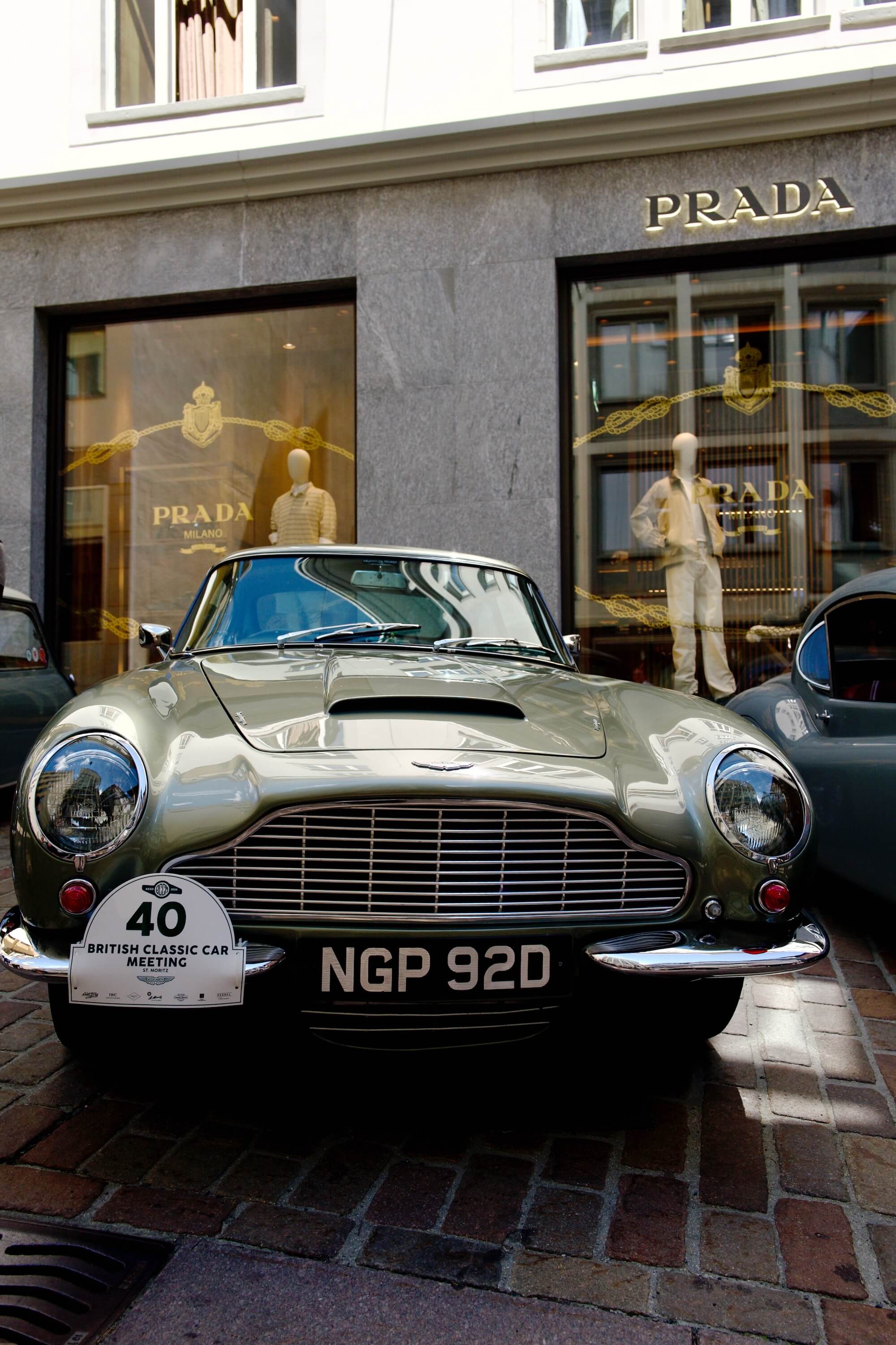 British Classic Car St Moritz
