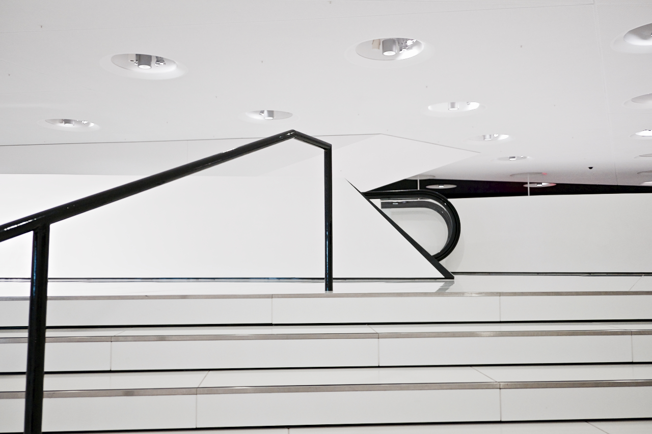 Porsche Museum staircase