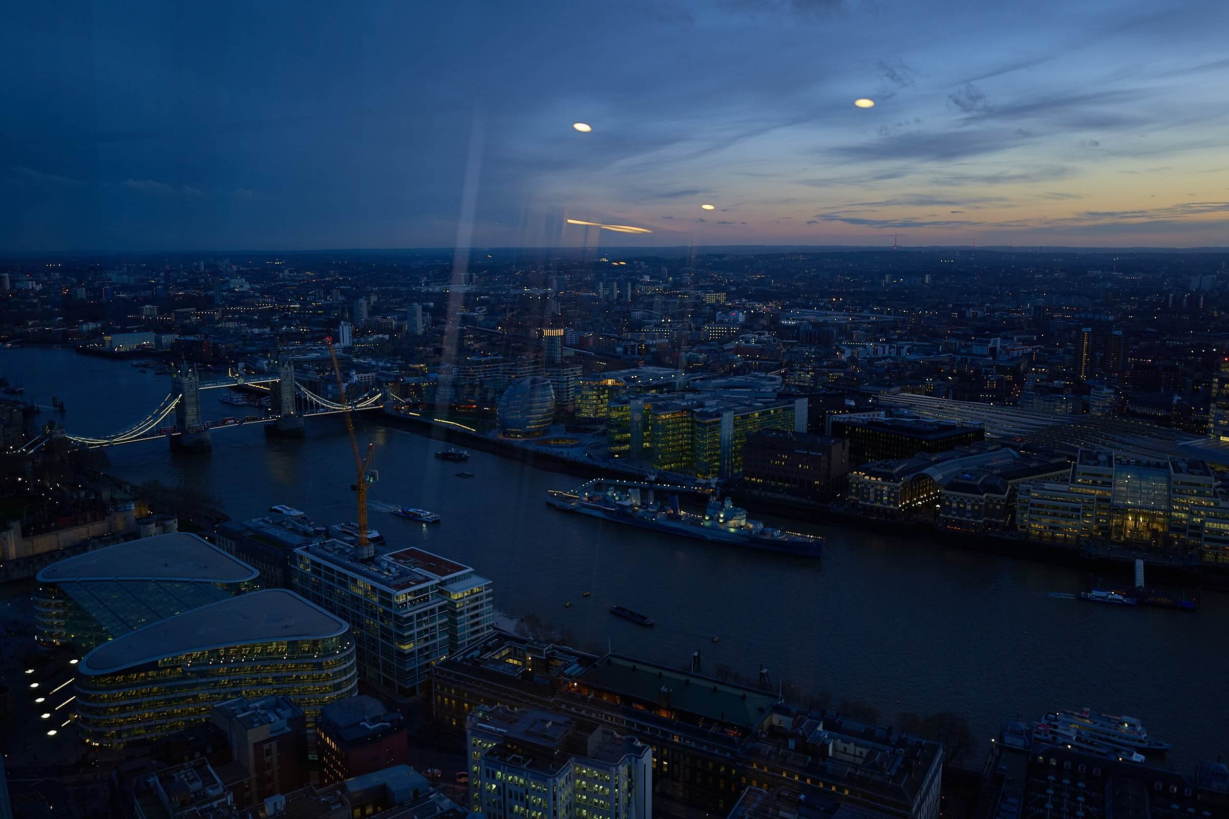 Tower Bridge and HMS Belfast