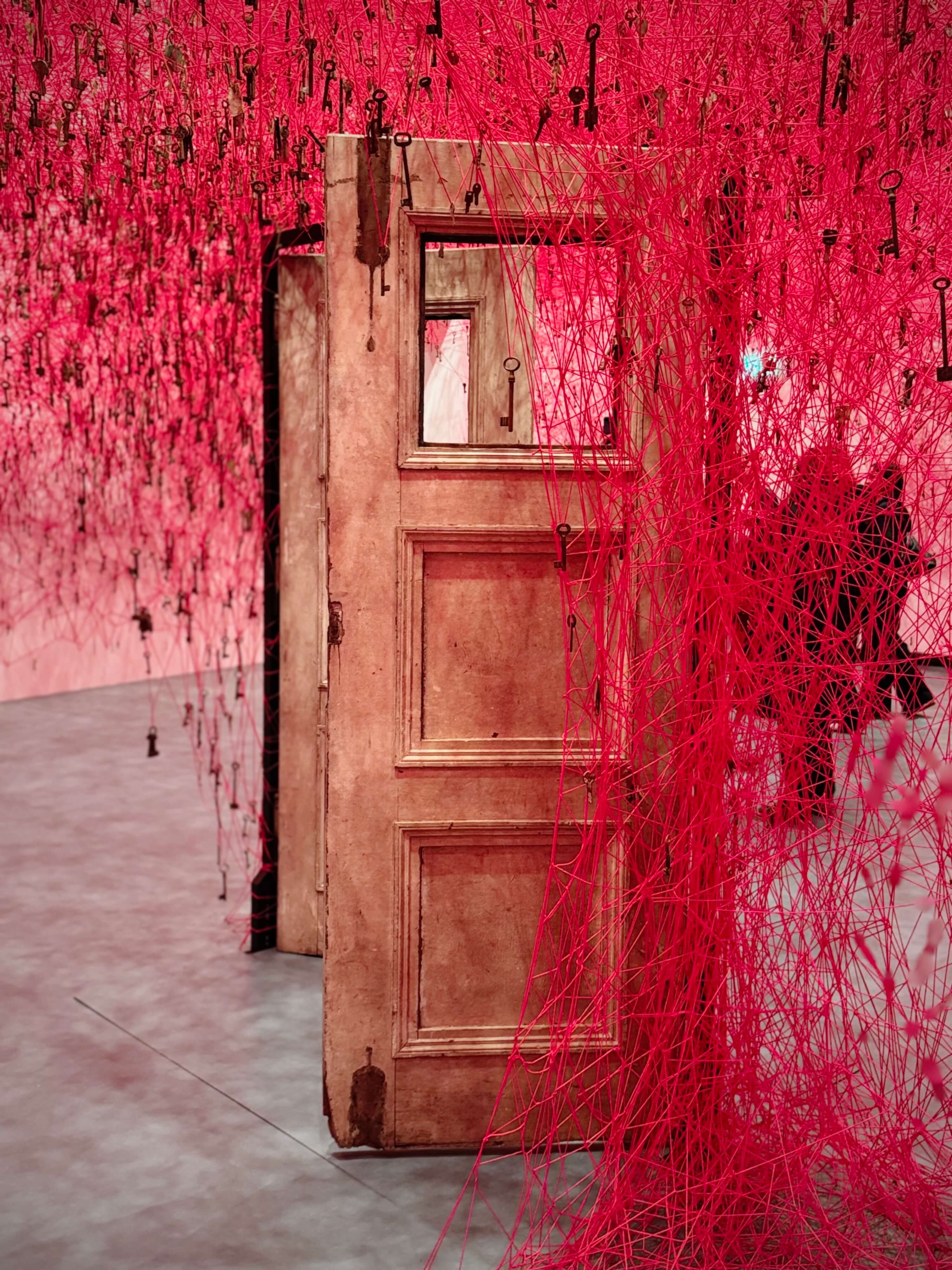 A door in amongst the threads
