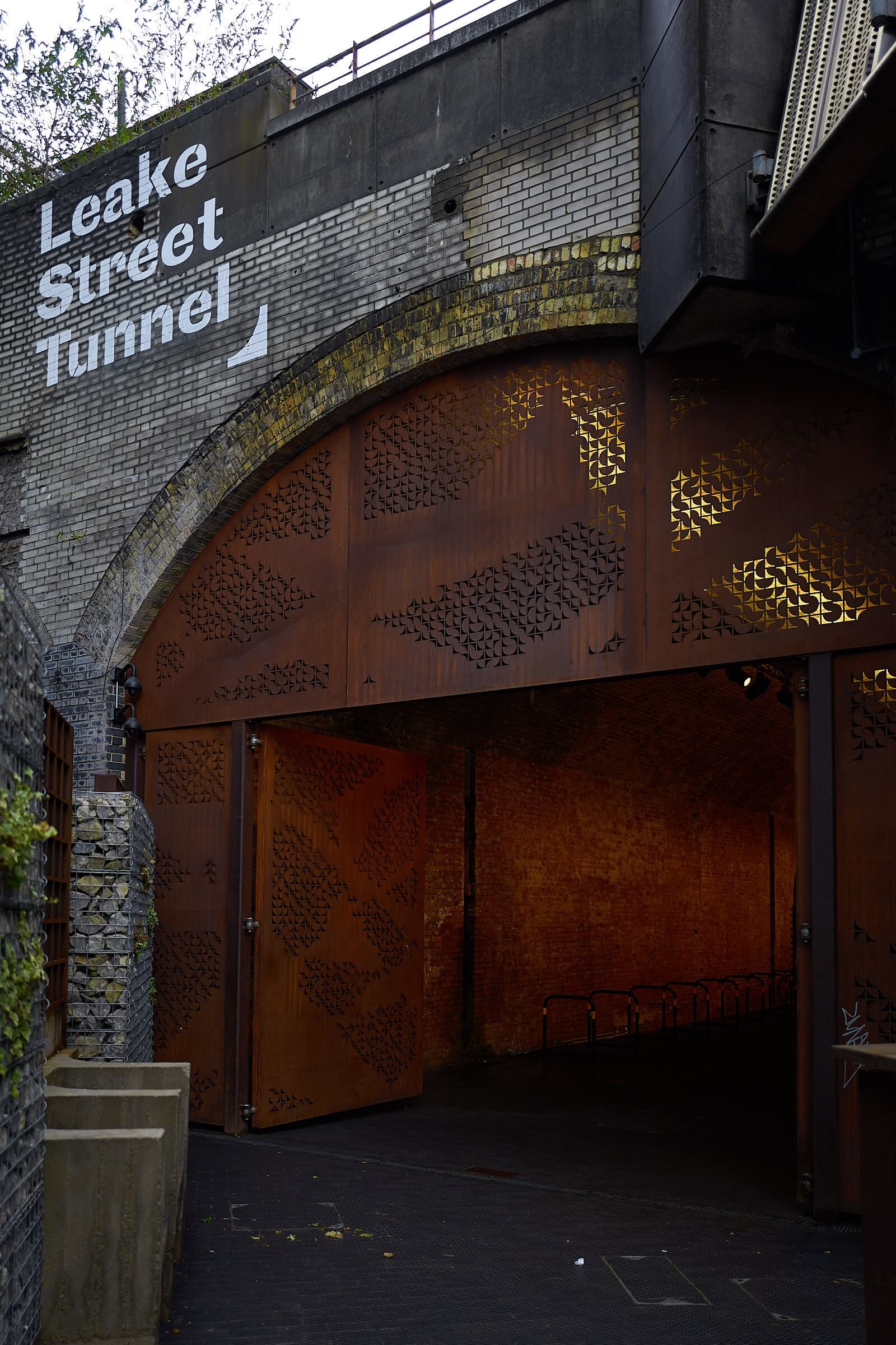 The street art of Leake Street tunnel, London SE1