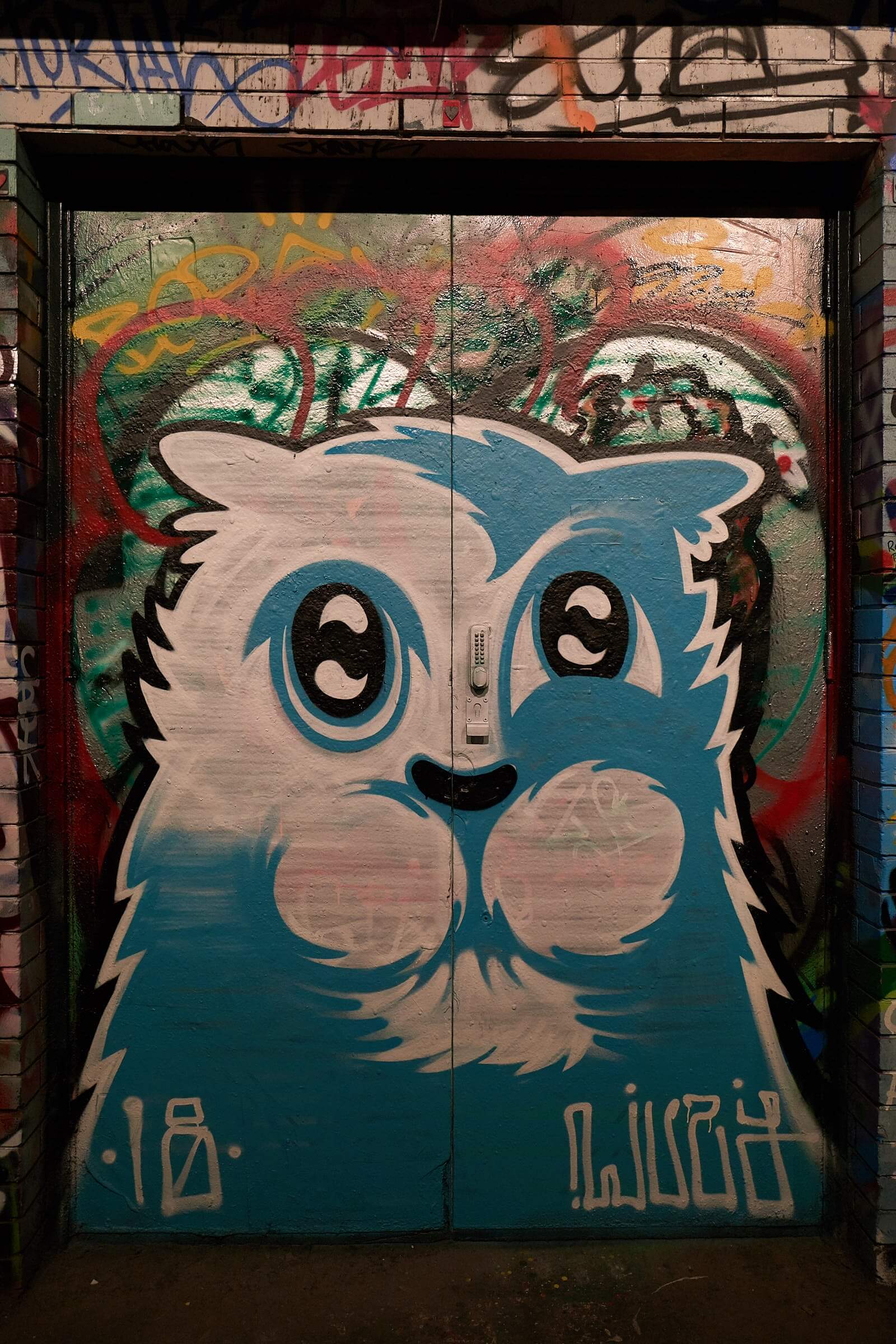 The street art of Leake Street tunnel, London SE1