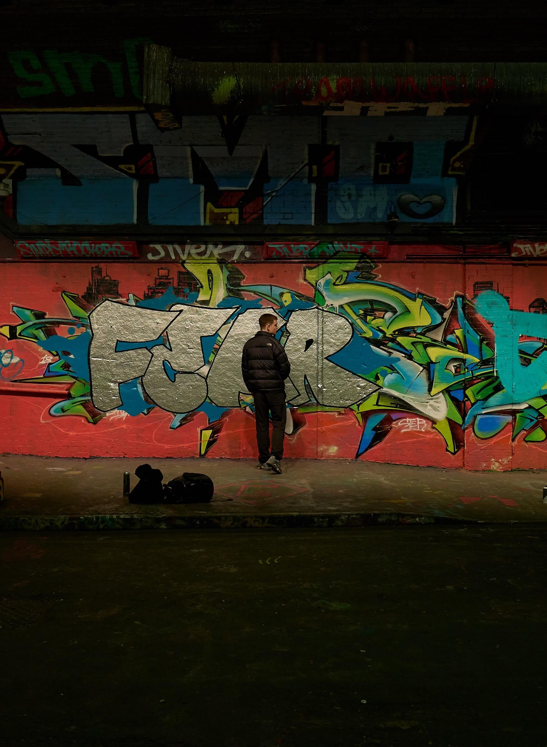 The street art of Leake Street tunnel, London SE1
