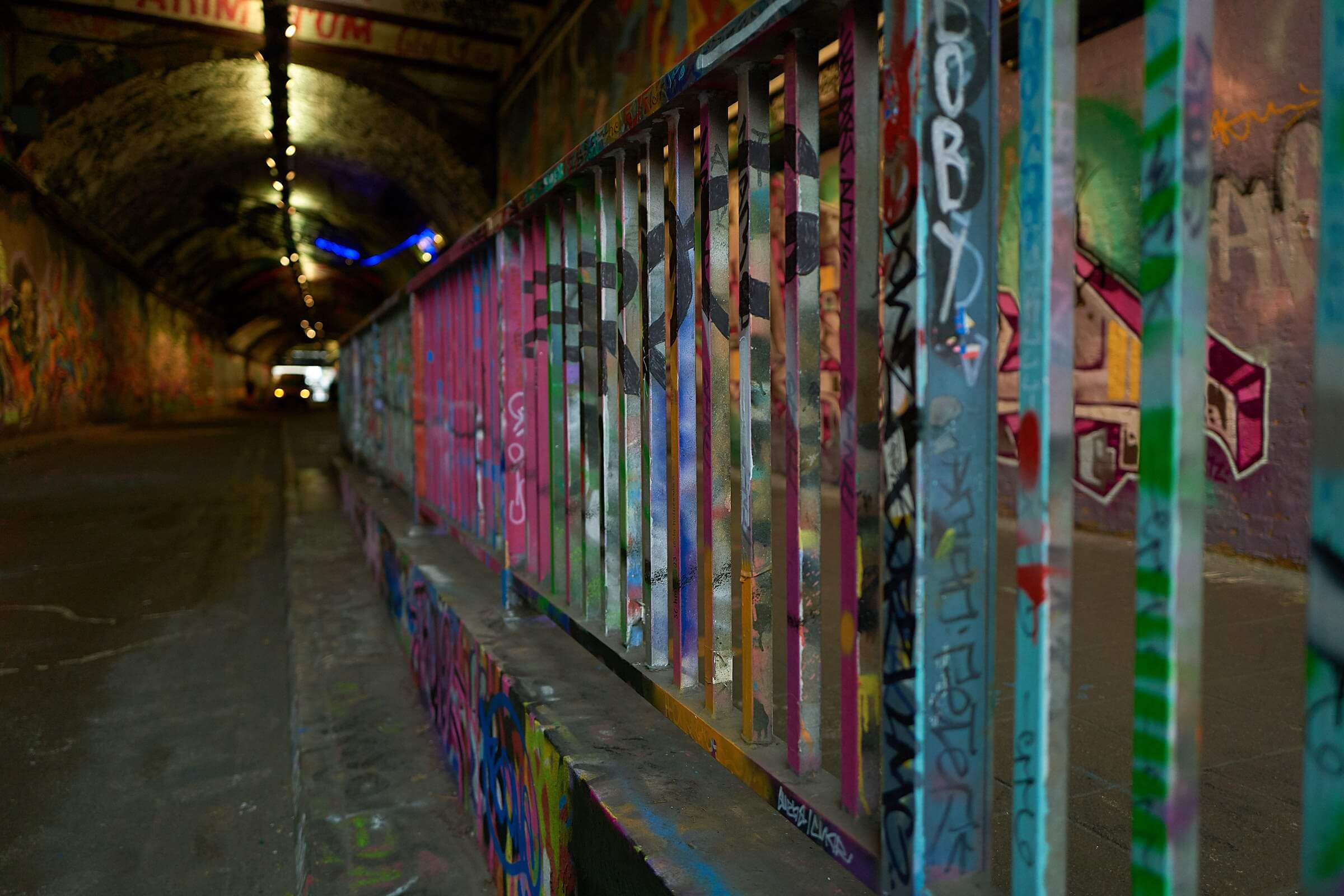The street art of Leake Street tunnel, London SE1